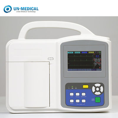 UN8003 ISO CE অনুমোদিত 3 চ্যানেল ডিজিটাল ইসিজি মেশিন